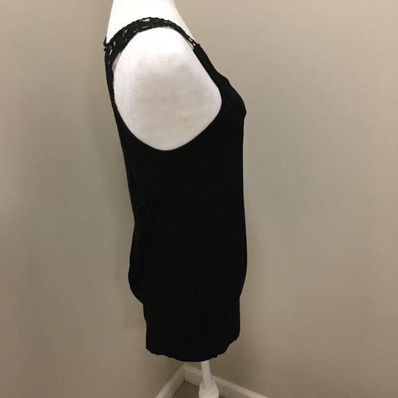 ARDEN B black long tank top - Picture 4 of 4